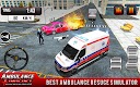 screenshot of 911 Ambulance City Rescue Game