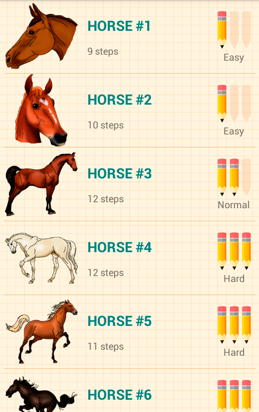 #1. How to Draw Horses (Android) 由: Sweefit Studios