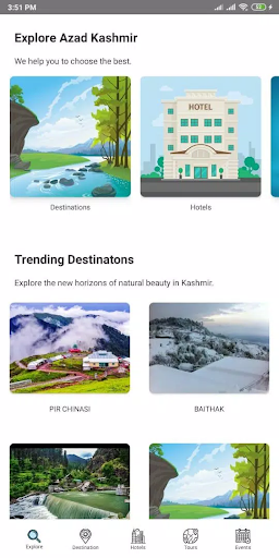 AJK Tourism Screen 2