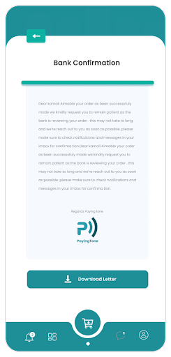 Android application PayingTone screenshort