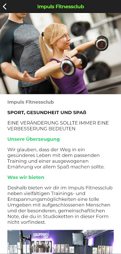 Impuls Fitness Bielefeld Screen 3