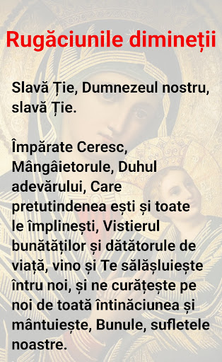 Android application Carte De Rugaciuni Ortodoxe screenshort