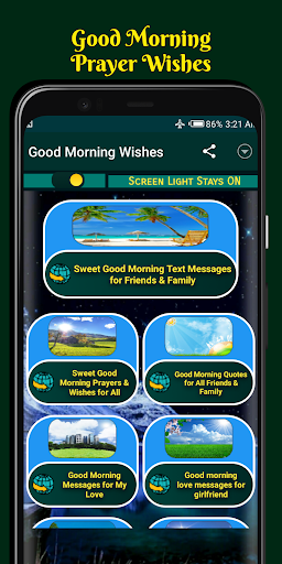 Good Morning Prayer Wishes Screen 2