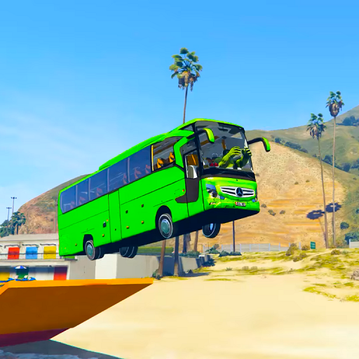 GT Bus Stunt - Ramp Car Games