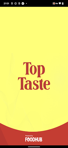 Android application Top Taste screenshort