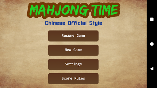Android application MahjongTime - Offical Scoring screenshort