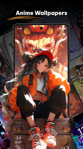 Android application Cool Anime Wallpapers 4K screenshort