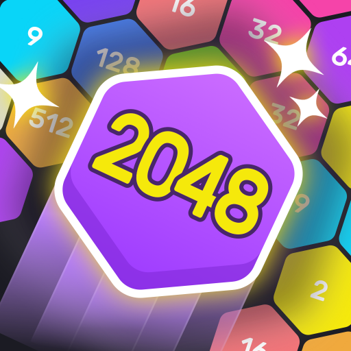 2048 Merge Game Hexagon Block for PC / Mac / Windows 11,10,8,7 Free
