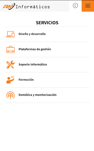 RM Informáticos Screen 2