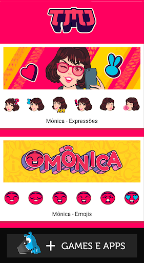 Android application Figurinhas TMJ screenshort