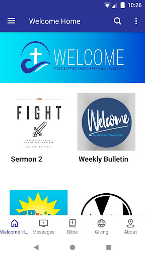 Android application The MyFBFirst App screenshort