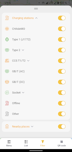 ChargerSystem Screen 2