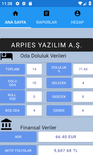 Android application Sistem Mobil screenshort
