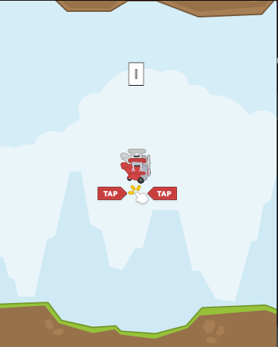 Android application Tappy plane screenshort