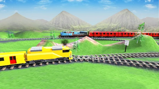 Train Racing Simulator Game