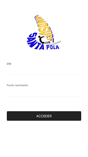 Android application Windsurf Santa Pola screenshort