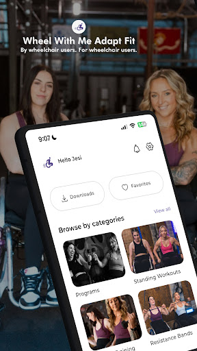 Screenshot of Wheel With Me Adapt Fit