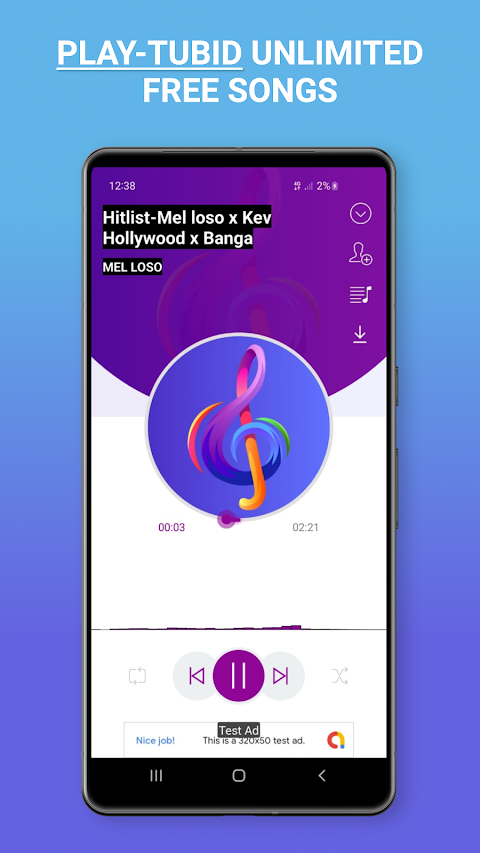 Tube Play Music MP3 Downloaderのおすすめ画像1