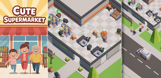 Cute Supermarket Idle Tycoon