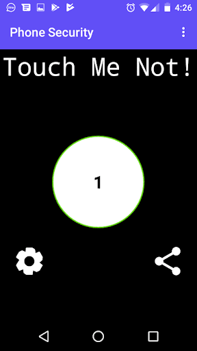 Touch Me Not! Screen 3
