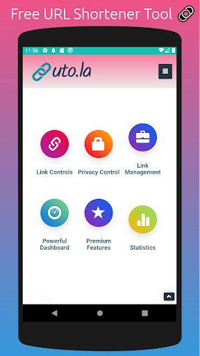 URL Shortener Tool: Uto.la Screen 2
