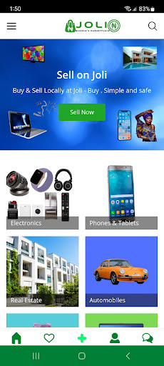 Android application Joli - Nigeria's marketplace screenshort