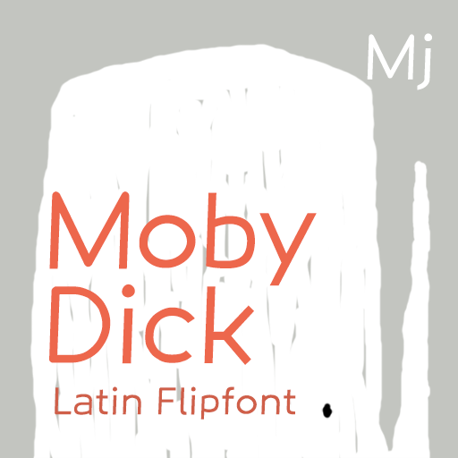MjMobyDickLatin™ Latin Flipfon logo