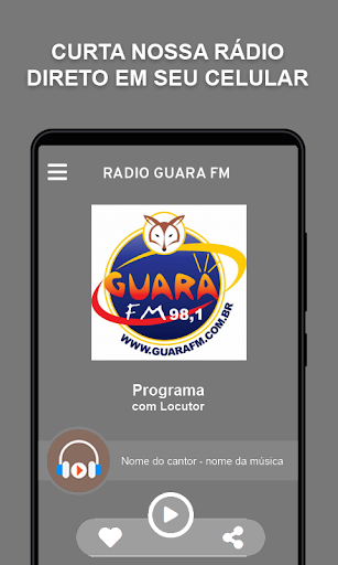 Android application Rádio Guará FM screenshort