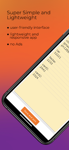 Secure Notes: Encrypted Vault Screen 2