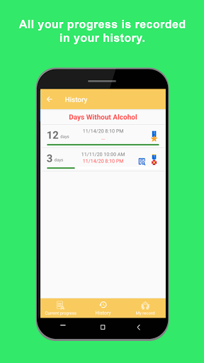 DWA: Sobriety counter Screen 3