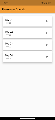 Pawsome Sounds Screen 2