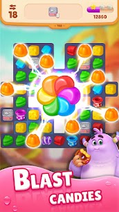 Sweet Crunch Match 3 Games Mod Apk v1.7.9 (Unlimited Coins) For Android 1