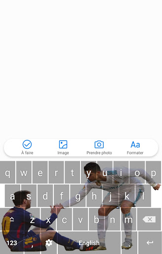 Messi theme keyboard