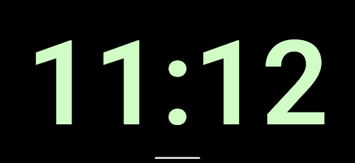 chimingClock Screen 2