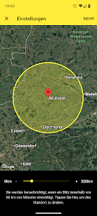 Mein Blitz-Tracker Pro Screenshot