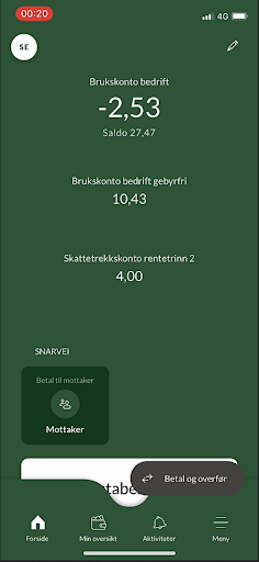 Android application CulturaBank screenshort