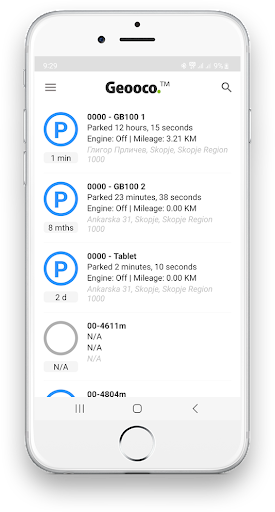Geooco.™ Mobile Screen 3