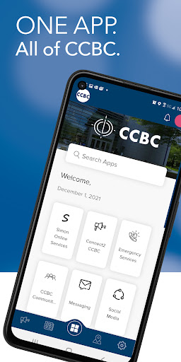 Android application myCCBC screenshort