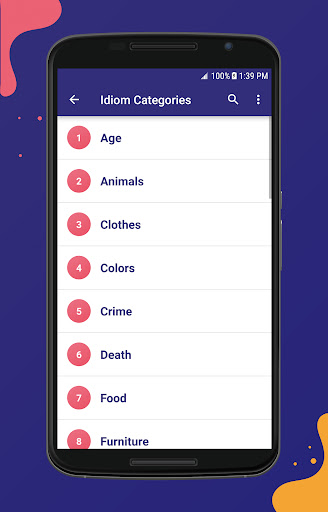 10000 English Idioms Screen 3