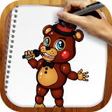 Draw Five Nights at Freddy’s icon
