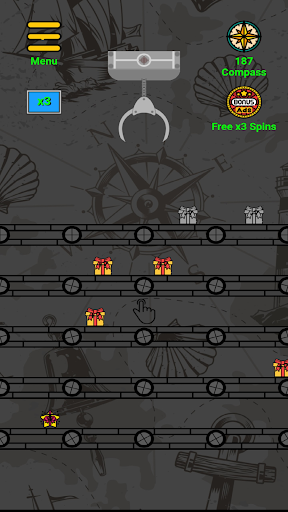 Android application Compass Idle Clicker screenshort