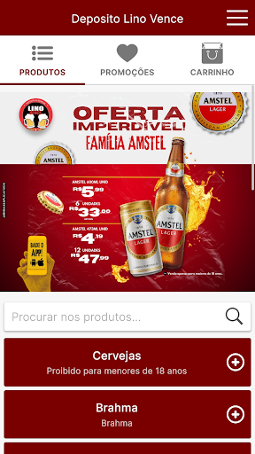 Deposito Lino Vence Screen 2