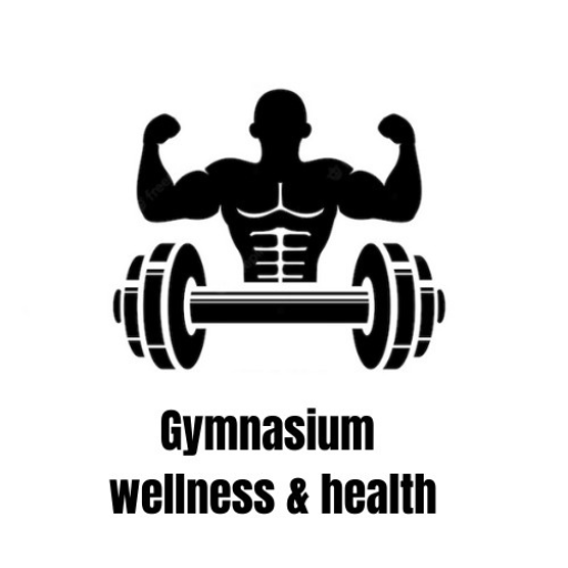 Gymnasium wellness & health logo