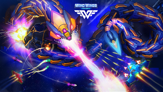 Download WindWings: Space Shooter MOD APK (Unlimited Money, Gems) Hack Android/iOS 1