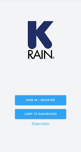 Android application K-Rain BLUE screenshort
