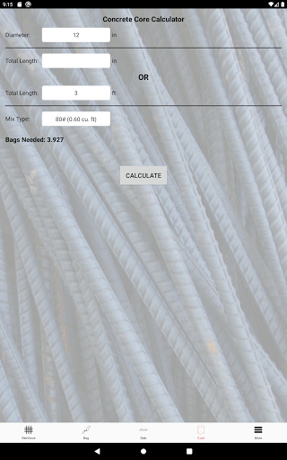 Rebar Calc