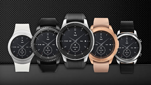 Android application Simple Rui Black For Wear OS screenshort