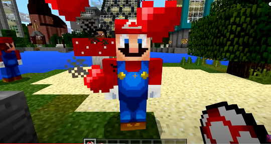 Craft Mario Mod For Minecraft