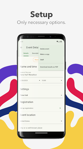 Race Timing Screenshot 2 - AppWisp.com