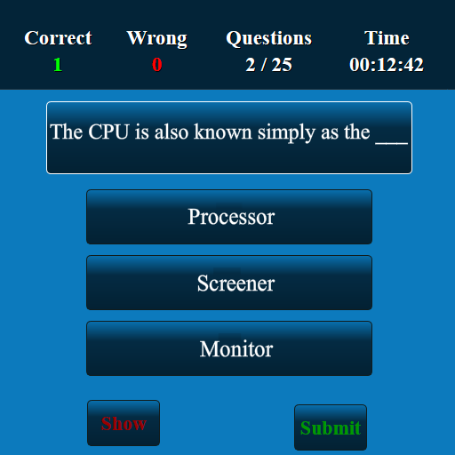 computer science MCQ Screen 3